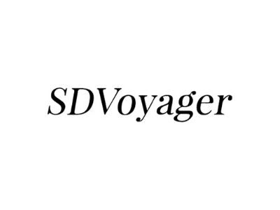 SDVoyager logo in white background
