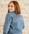 Blue Denim Mama Jacket - Sunflower Motherhood