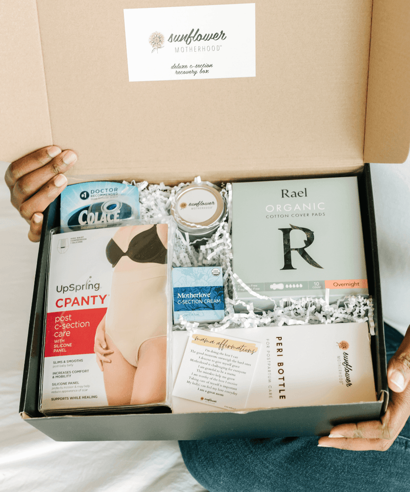 Deluxe C-Section Recovery Box - Sunflower Motherhood