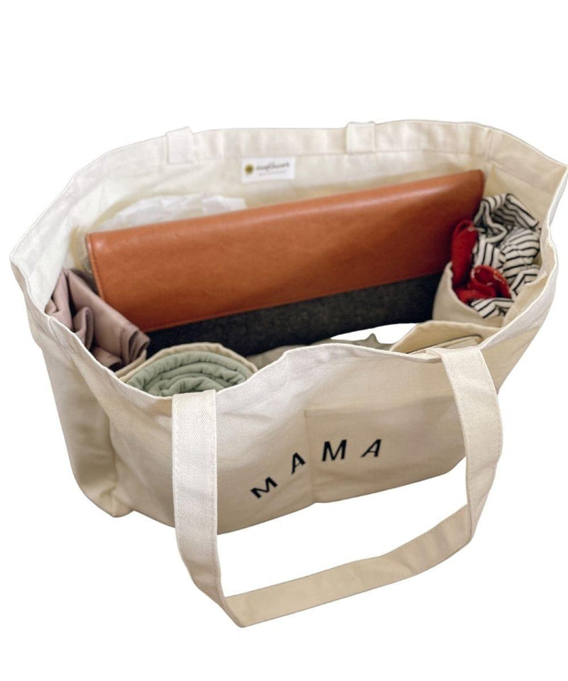 Mama Canvas Tote Bag - Sunflower Motherhood