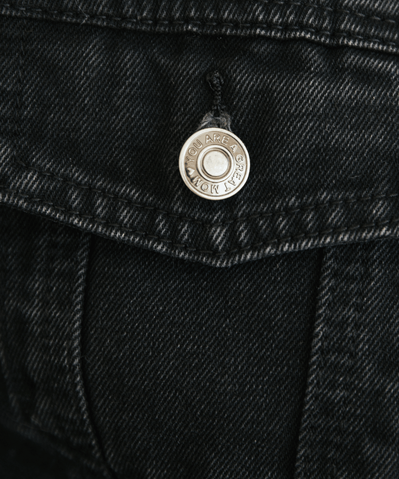 Black Denim Mama Jacket - Sunflower Motherhood