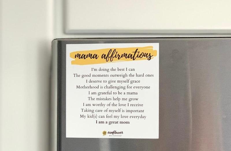 mama affirmations note 