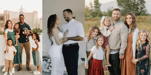 images of family in wedding day and get together