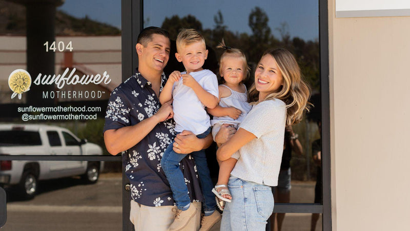 Family owner of sunflower motherhood