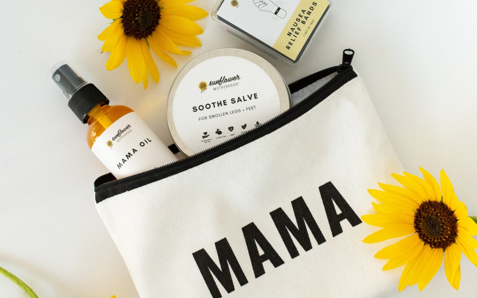 A gift set for mothers, containing various items.