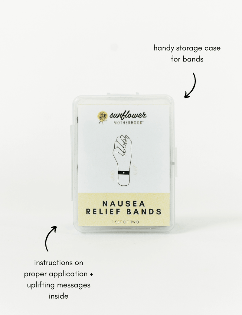 Nausea Relief Bands - Sunflower Motherhood