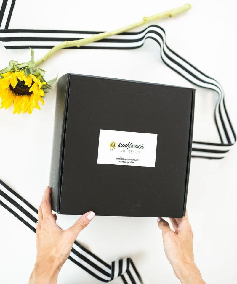 Deluxe Postpartum Recovery Box - Sunflower Motherhood