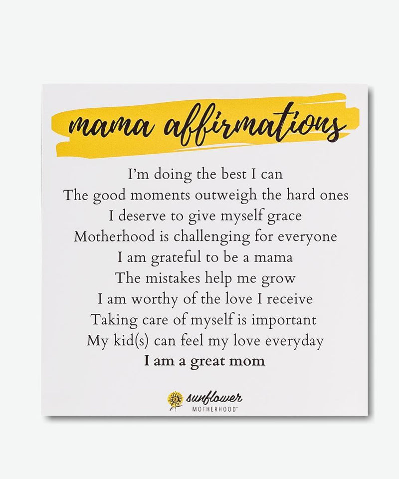 Affirmation Magnet - Sunflower Motherhood