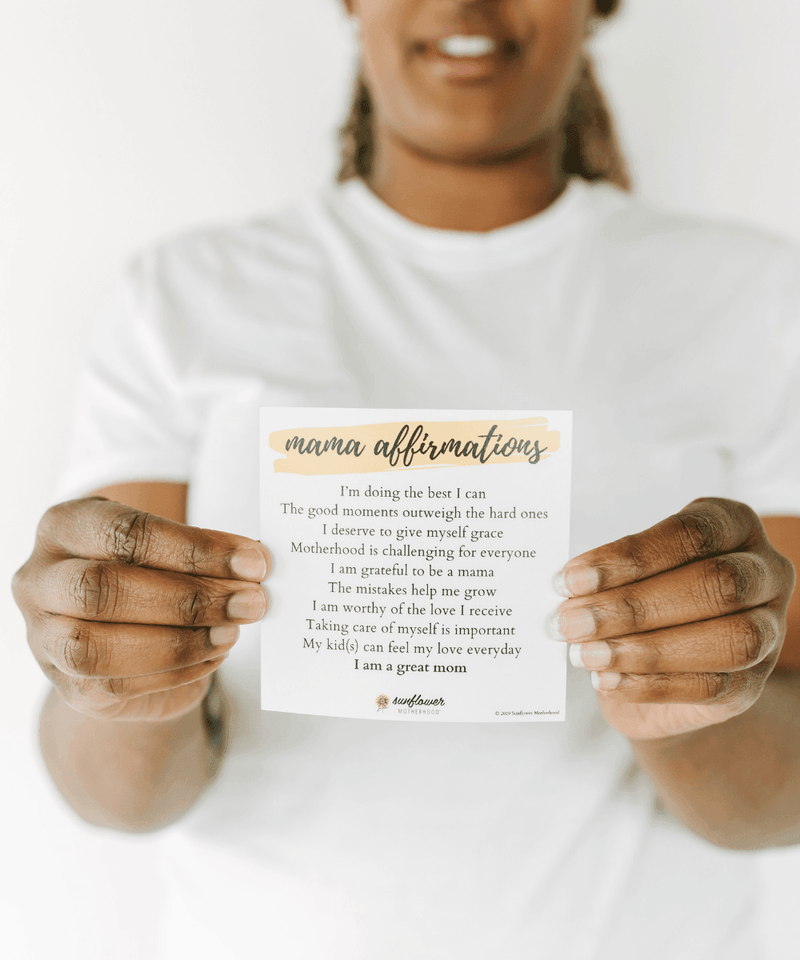 Affirmation Magnet - Sunflower Motherhood