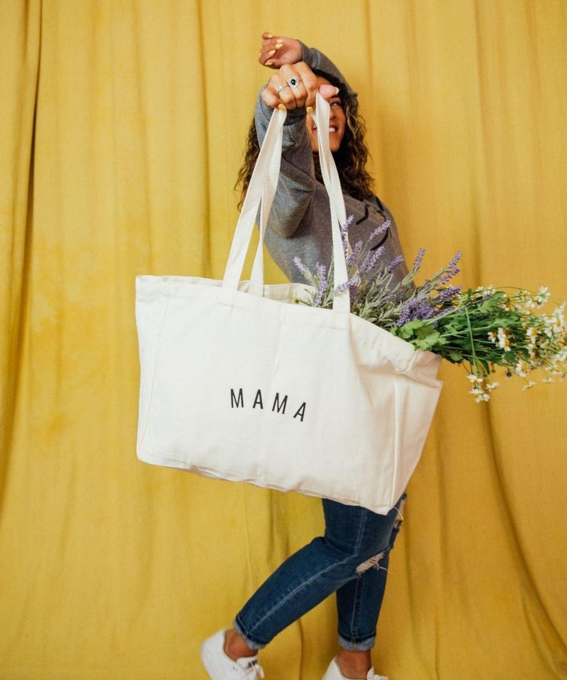 Mama Canvas Tote Bag - Sunflower Motherhood