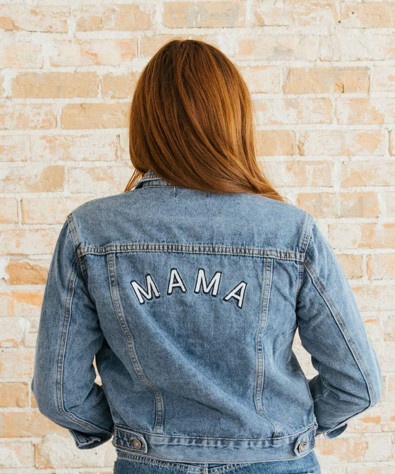 Blue Denim Mama Jacket - Sunflower Motherhood